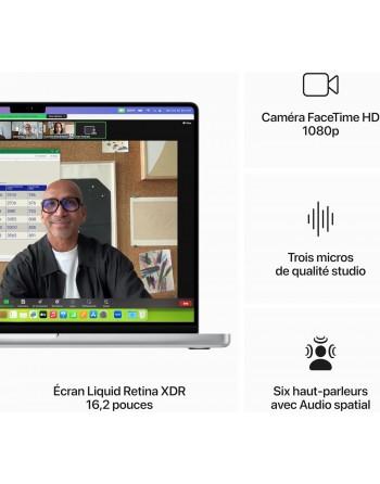 Apple MacBook Pro 16" M3 Max 48 GB RAM 1 TB SSD CPU 16 cores GPU 40 cores Silver New