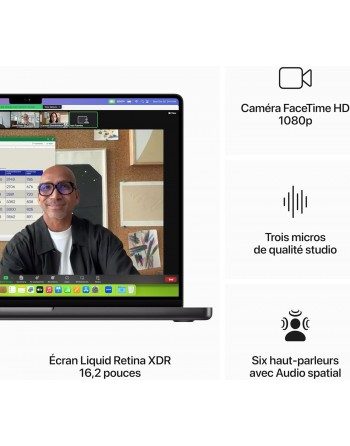 Apple MacBook Pro 16" M3 Max 36 GB RAM 1 TB SSD CPU 14 cores GPU 30 cores Space Black New