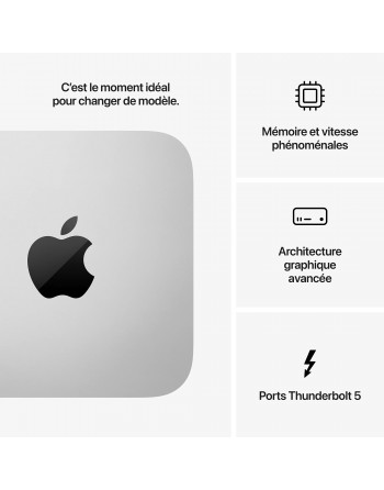Apple Mac Studio M4 Max 36 Go RAM 512 Go SSD CPU 14 coeurs GPU 32 cœurs