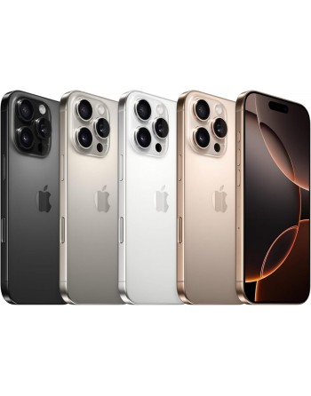 Apple iPhone 16 Pro 6,3" 5G Double SIM 128 Go Titane Naturel Premium