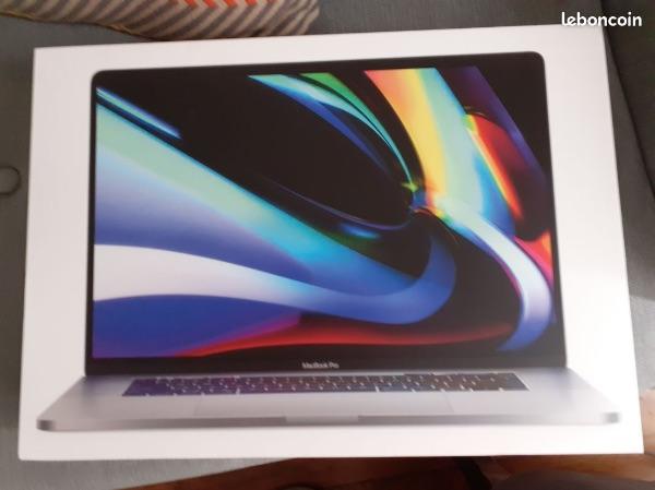 MACBOOK PRO RETINA 16" 8-CORE I9 2,3Ghz/16Go/SSD 1To TOUCH BAR